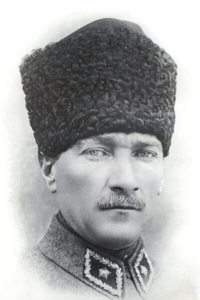 Atatürk Posteri Raşel Kumaş 50x75 Cm