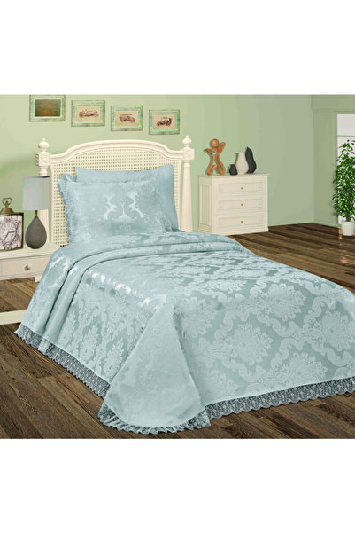 Çalışkan Çeyiz Evi Aden Chenille Bedspread Single Grey 150x240 cm