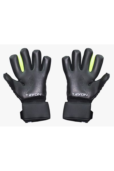 TRYON Tryn2023 Rishtar Black Green Goalkeeper Gloves