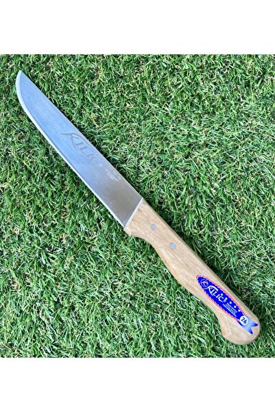 Korluoğlu Kılıç Sebze Ve Ekmek Bıçağı Tahta Saplı 26 Cm No:26