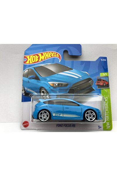 HOT WHEELS (2022) F0rd Focus Rs Blue 1:64 Ölçek Hotwheels Marka 41/250