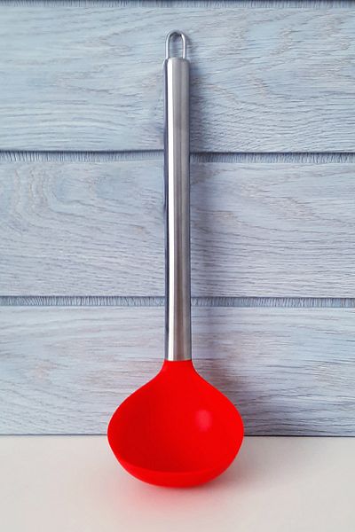 krommet Silicone Scoop with Steel Handle