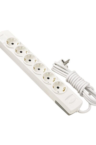 Konza 50 Metre Altılı Uzatma Kablosu Ara - Seyyar Kablo