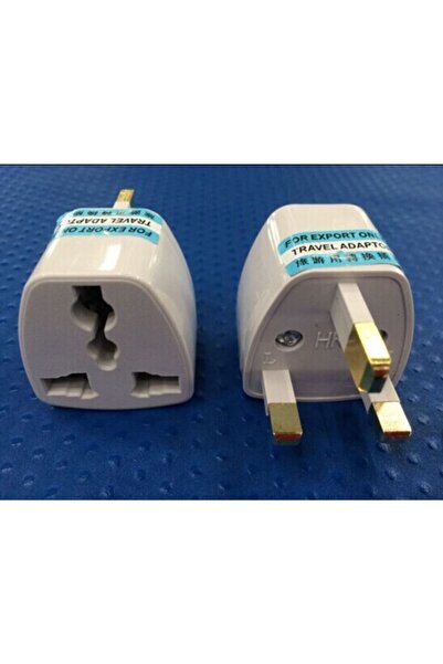Kelepir Fırsatlar Üniversal Yurtdışı Seyahat Şarj Başlığı 3 Uçlu Ingiliz Prize Dönüştürücü