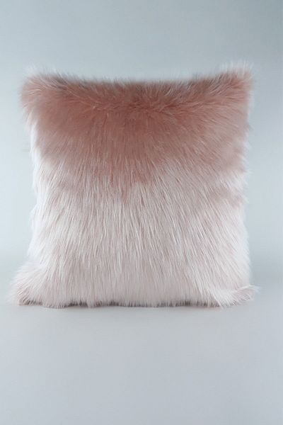 Paris Life Plush Square Throw Pillow Case Powder