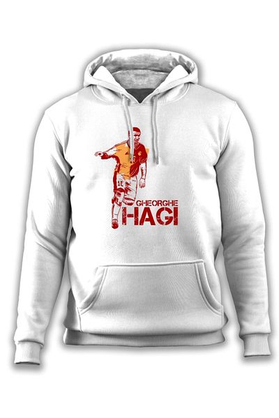 OFFSIDE CLOTHES Gheorghe Hagi - Φούτερ με κουκούλα σειράς Special Drawing Design Legends
