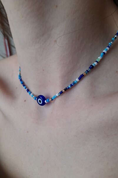 ab tasarım Nazar Boncuğu Kolye