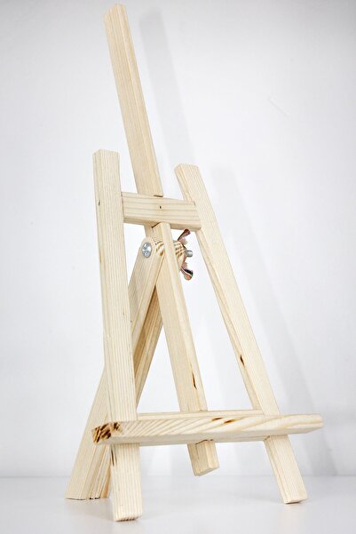 CARNİELLA Ahşap Şövale Masaüstü Dekoratif Katlanabilir 17x28 Cm