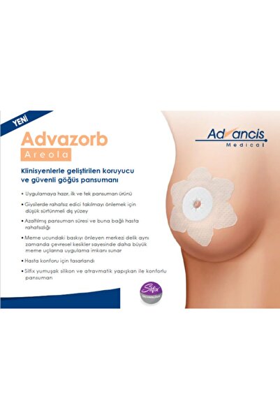 Advancis Medical UK Areola - Meme Ucu Bölgesi Koruyucu - Meme Büyütme - Küçül...