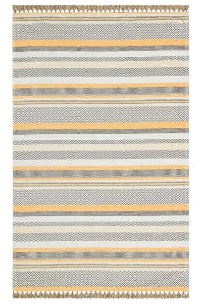 Eko Halı Aztec Az01 Yellow Antibakteriyel Hav Toz Vermez Yıkanabilir Kaymaz M...