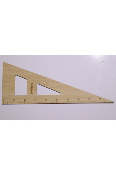 Genel Markalar Ahşap Büyük Santimli Gönye Riga