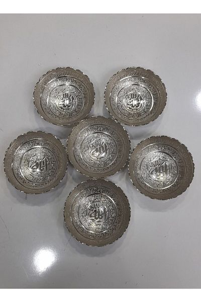 hüseyin ceran Verse Stone Date Snack Bowl 6 Pieces