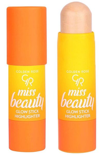 Golden Rose Miss Beauty Stick - Glow Highlighter with Star Cut
