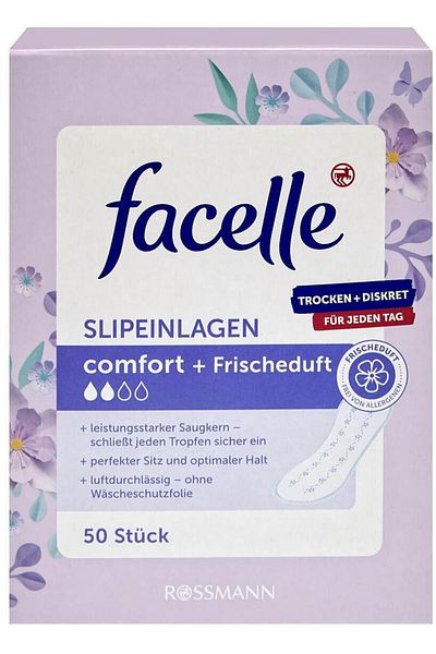 Facelle Normal Fresh Scented Daily Pad 50 Pieces