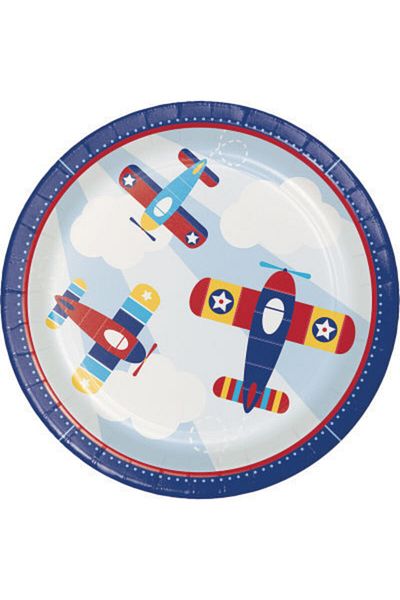 parti sürprizi Planes Party Plate 8 Pieces