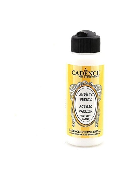 Cadence Ultimate Glaze Kalın Sır Yarı Mat Vernik 120 Ml