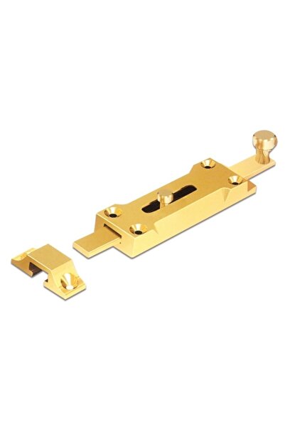 Özay Metal 15 cm Brass Large Flat Slider Yellow