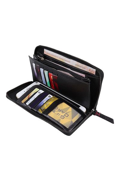 Garbalia Dámská peněženka Std Genuine Leather Black - 20611300101 Classic