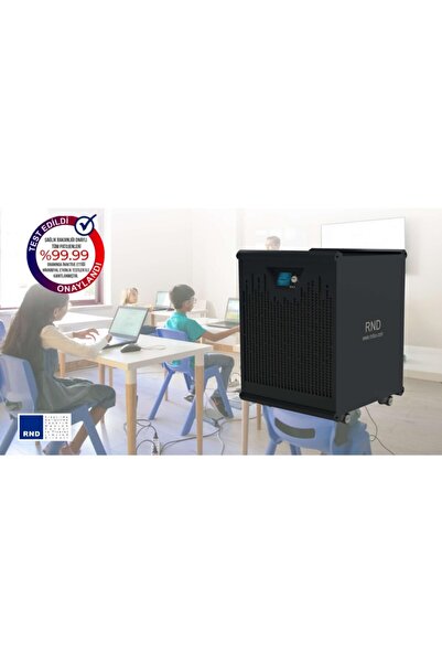 RND Hepa (h14) Ve Aktif Karbon Filtreli Uv-c (ultraviyole Işıklı) – Uv Cleana...