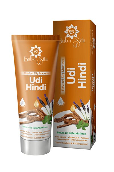 Bab-ı Şifa Bab-i Şifa Bitkisel Udi Hindi Diş Macunu 140gr