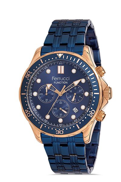 Ferrucci Men's Navy Blue Watch Fcf 0122 14042fm.4 64092