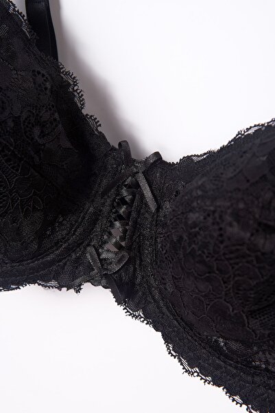 Dagi Sběr Lace Black Bra