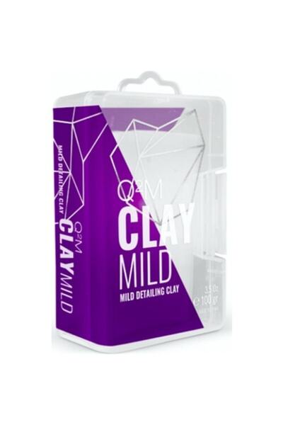 Gyeon Quartz Clay Mild Orta Sert Yüzey Temizleme Kili Beyaz 100gr