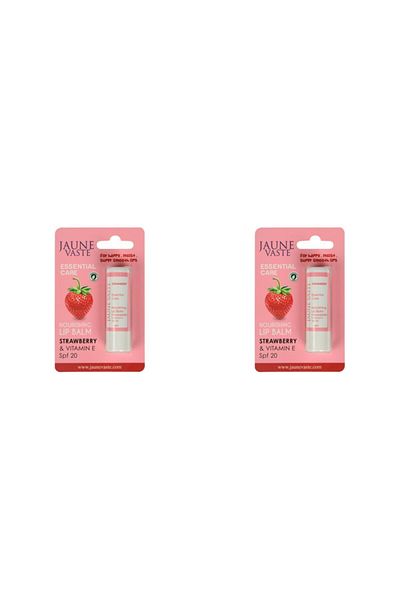 Jaune Vaste Lip Care Strawberry Lip Protector and Care Moisturizer Spf20 5g Stick Hydrate