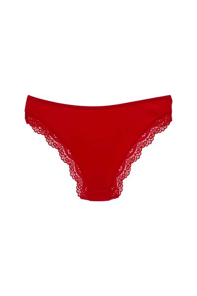 HNX Sur Lace Modal Ribbed Bikini Slip Chiloți Femei