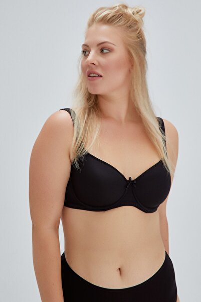 Dagi Black Angel Gathering Eared Empty Cup Μονό σουτιέν