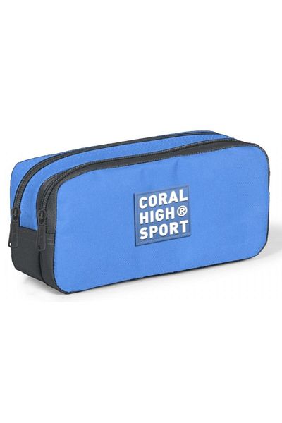 Coral High Αθλητική τσάντα με δύο μάτια μπλε μαύρο στυλό