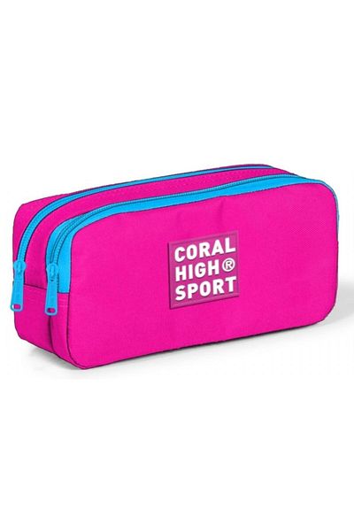 Coral High Αθλητική τσάντα στυλό με δύο μάτια νέον ροζ
