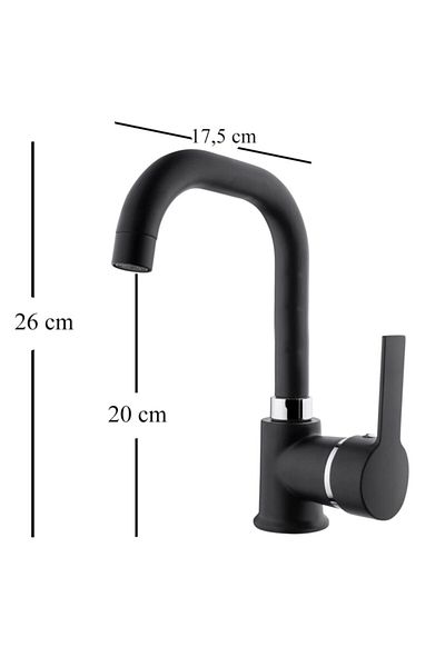 HMS Star Black Sink Faucet