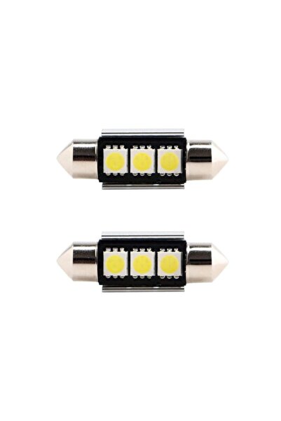 Knmaster Festoon 5050 Smd 3 Ledli Beyaz Led Takım