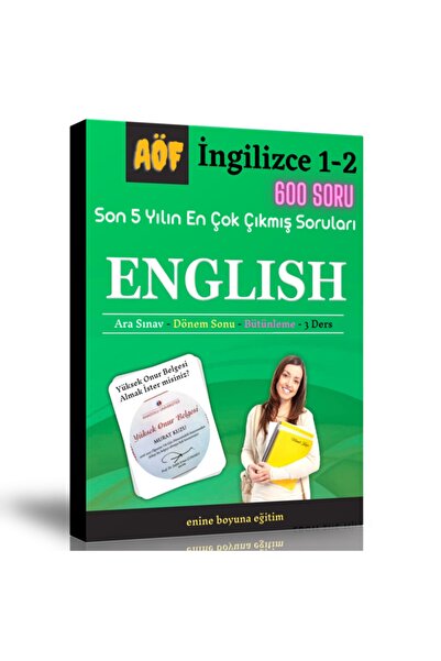 Enine Boyuna Eğitim Aöf Ingilizce 1-2 (çıkmış Ve Çıkacak Sorular)