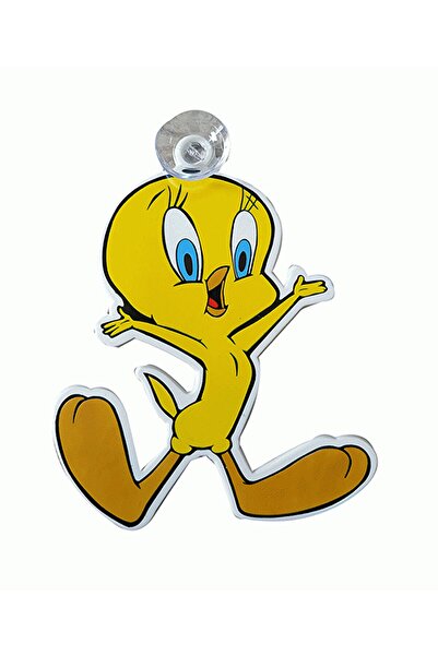 HFGARAJ زينة زجاج البلكسيجلاس مع كوب الشفط تويتي - زينة زجاج تويتي - تويتي بل...