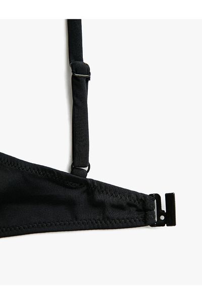 Koton Bikinioberteil - Schwarz - Unifarben