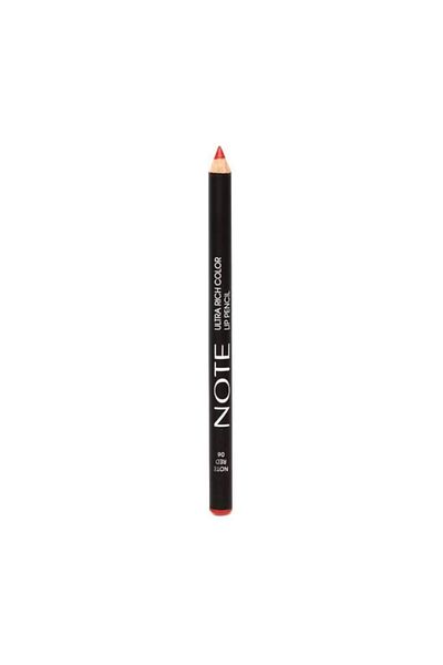 NOTE Lip Liner Ultra Rich Color Lippencil No: 06 Red