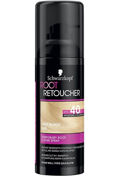 Schwarzkopf Root Retoucher Light Blonde Saç Boyası