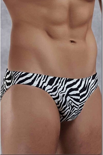 Doreanse Erkek Zebra Desen Slip