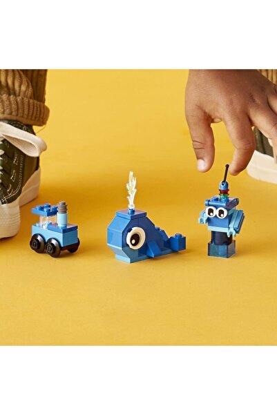 LEGO Classic Yaratıcı Mavi Yapım Parçaları 11006 -yaratıcı Küçük Çocuklar Için Yapım Seti (52 Parça)