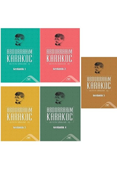 Altınordu Yayınları Abdurrahim Karakoç / Gerdanlık 1 - 2 - 3 - 4 - 5 / 5 Kitap Takım