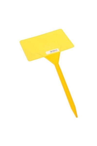 SERİNOVA Ucuzzavm Yellow Plastic Price Label - 10 Pieces Large Size