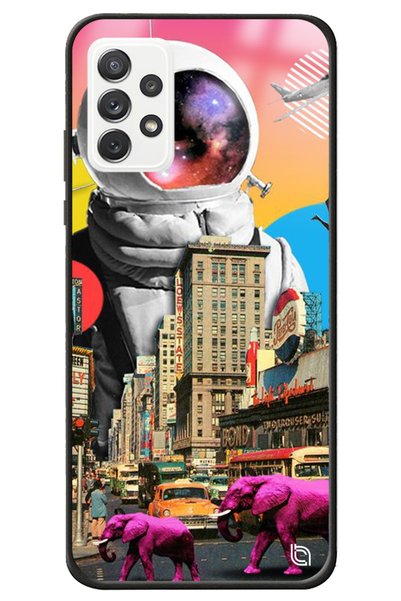WANNA PROTECT Samsung A52 Collage Premium Patterned Glossy Case