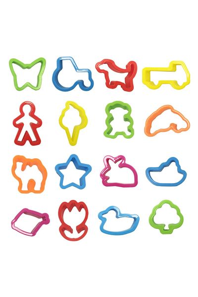 DEDE 16 Pieces Dough Molds