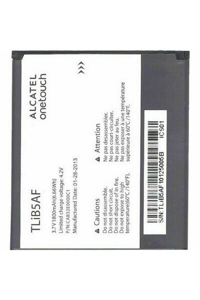 Alcatel Lınkzone Mobile Hotspot Tlib5af Pil Batarya