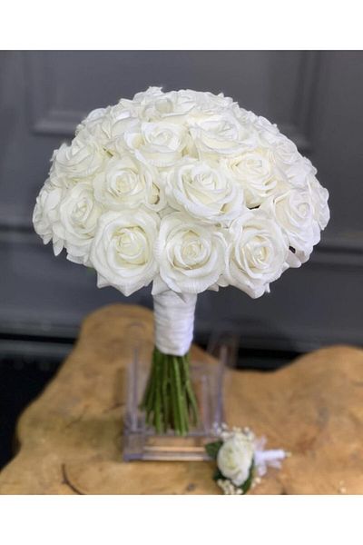 zeynepozdmr-tasarim Νυφικό λουλούδι Boutonniere