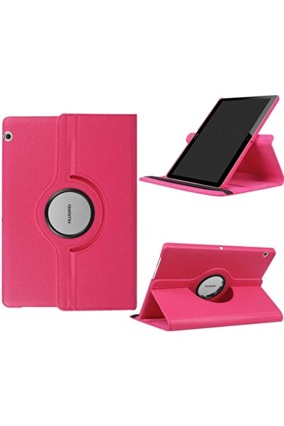 UnDePlus Huawei Mediapad T3 10 Kılıf 360 Dönebilen Standlı Case