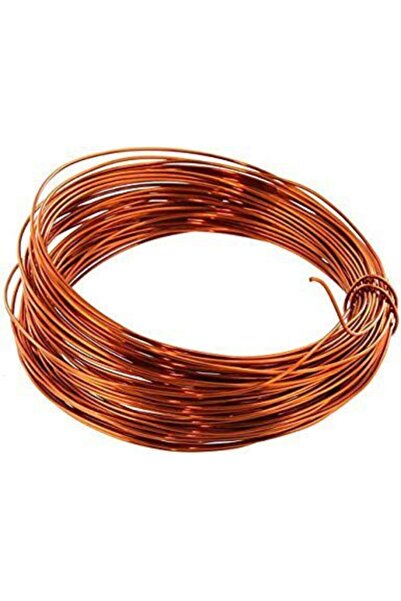Hdg Emaye Kaplı Bakır Tel Emaye Bobin Teli 1 Mm Çap - 100 Metre