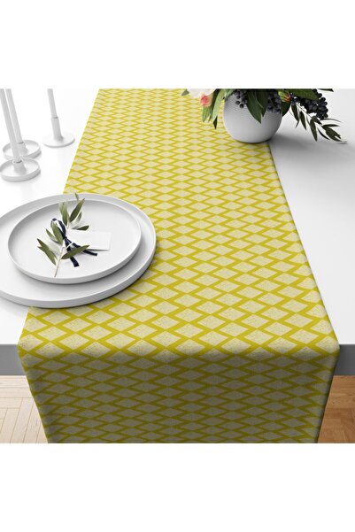 LadiesHome Ειδικής σχεδίασης Premium Honeycomb Woven Runner 140x40
